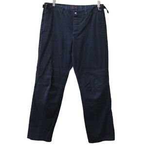 Vintage Ralph Ralph Lauren  Black Baggy Wide Leg Chino Jean's 10 90s y2k